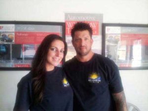 the owners of Millenium Tints